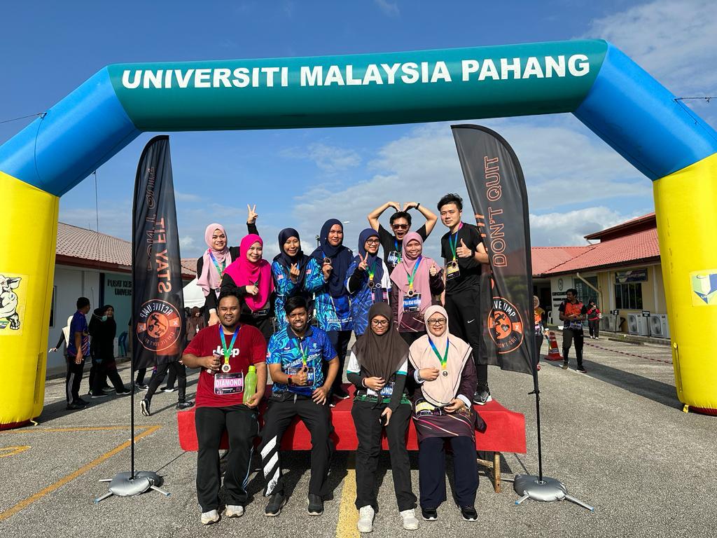 Women's Day Relay Run 2023 Universiti Malaysia Pahang Sempena Hari Wanita Sedunia pada 16 Mac 2023. Tahniah Atlit FTKA!